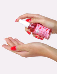 Le Mini Macaron hand and nail cleansing spray.