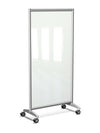 Mobile Rolling Full Height Glass Board by Rollin' Products - Collaboration Boards - 1