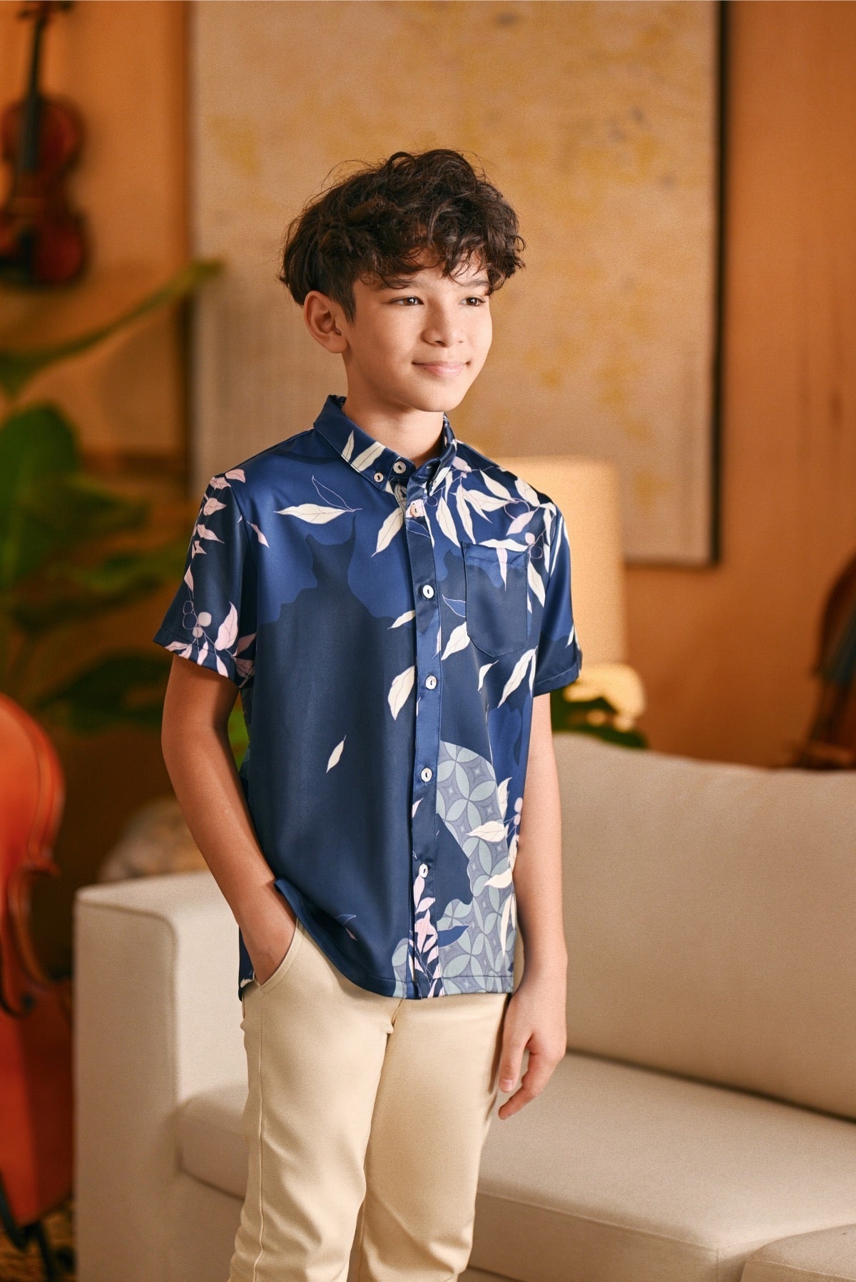 The Glow Batik Shirt - Shine –