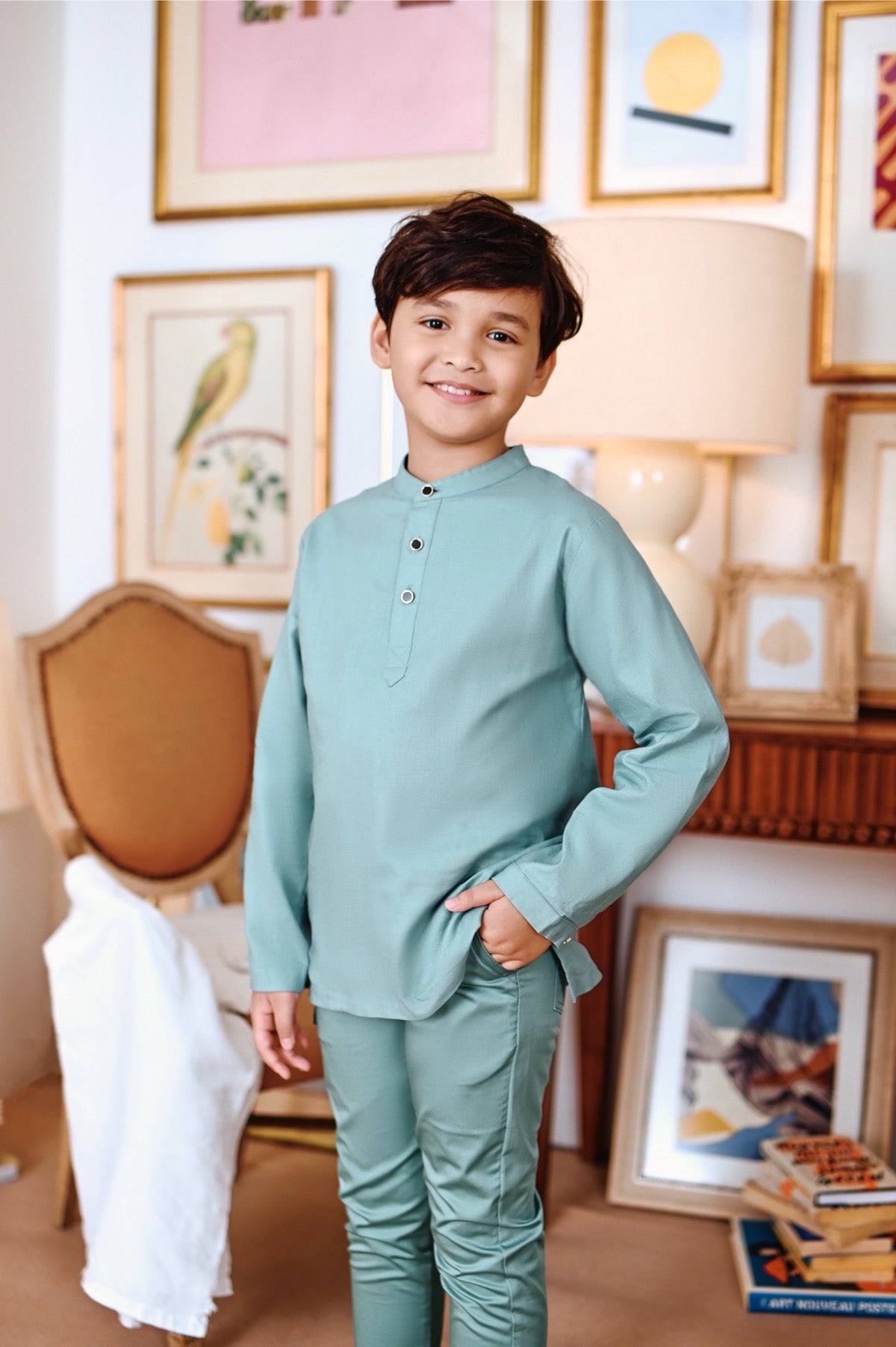 The Narik Baju Melayu Vegan Green – Pokoks Com