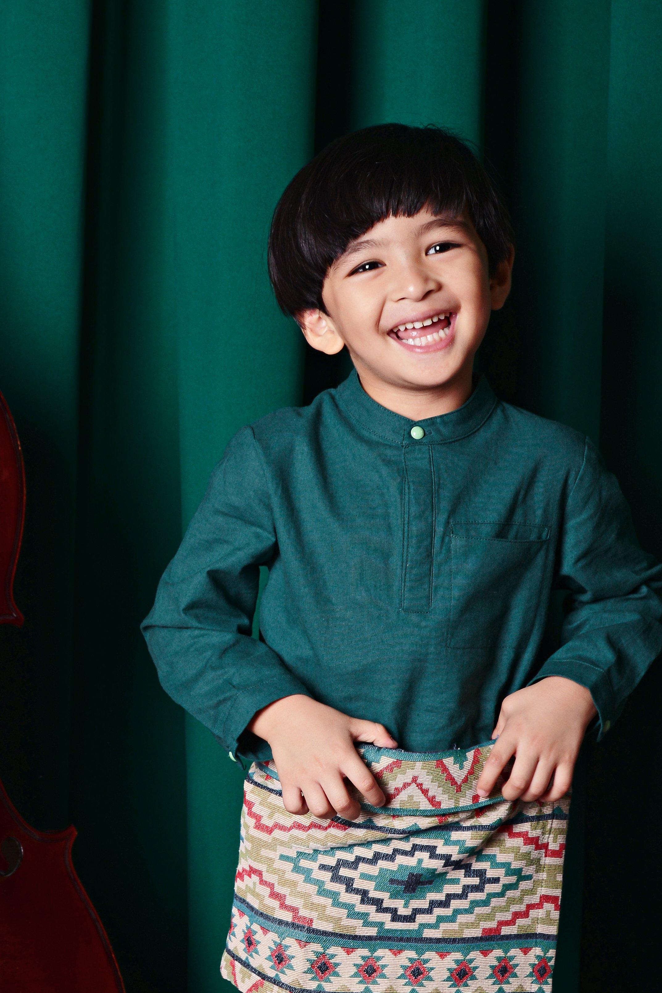 The Tali Baju Melayu Top Emerald Green Pokoks Com