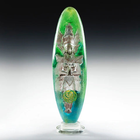 Dewi Sri Cast Glass by Susan Gott