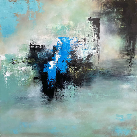 Lost City of Atlantis by Karen Taddeo (Acrylic)