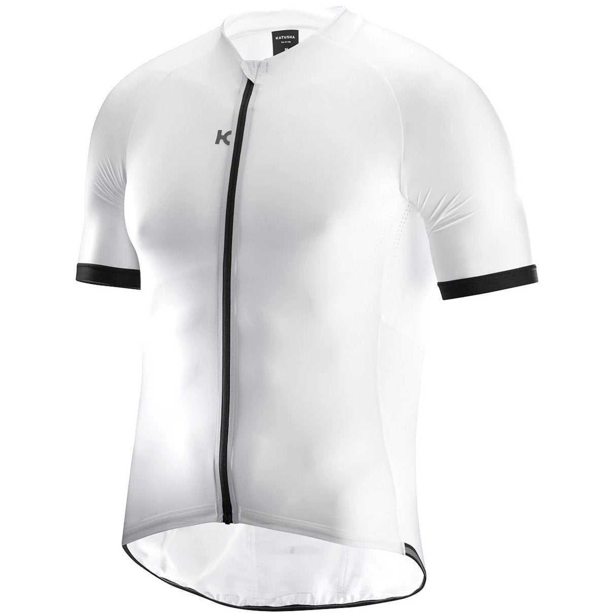 black white cycling jersey
