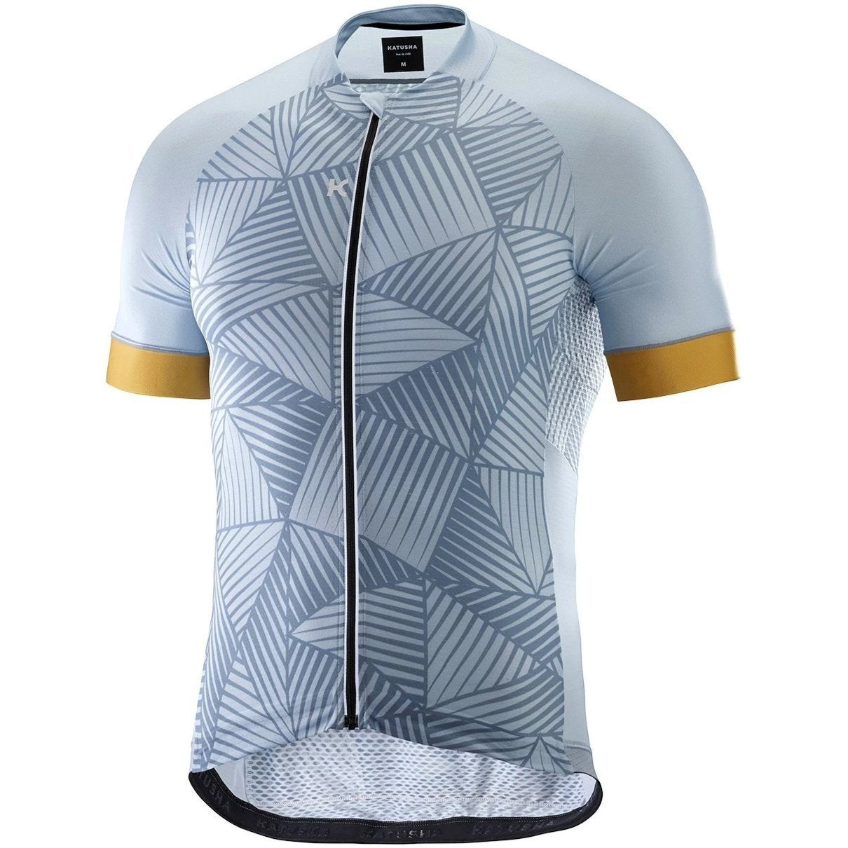 gold cycling jersey