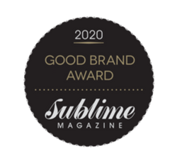 Good Brand Award Sublime Magazine 2020