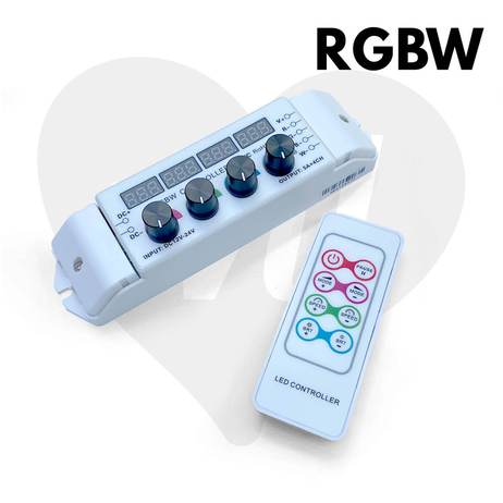 RGBW BC-354F Controller with Remote 20A