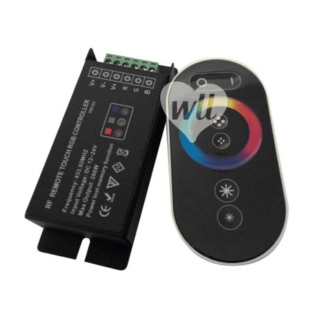 RGB Controller with 'Touch' Remote 12A