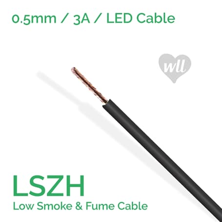0.5mm / 3a / LED Cable