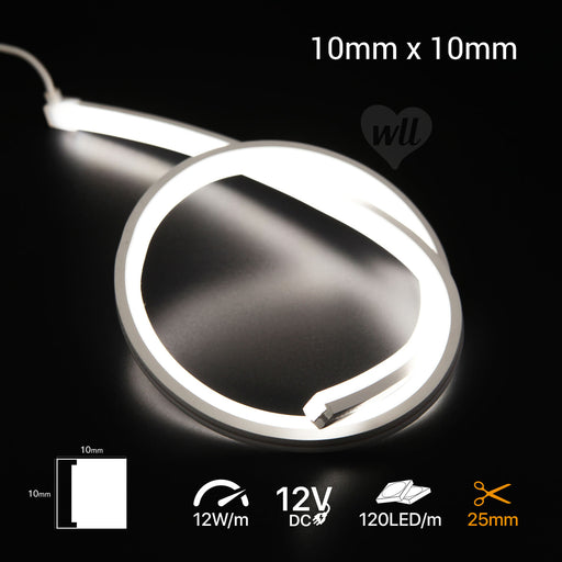 10x10 Tri-View LED Neon Flex - Pack of 2 Mounting Clips — WeLoveLeds™