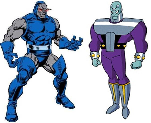 Enemies Darkseid & Braniac