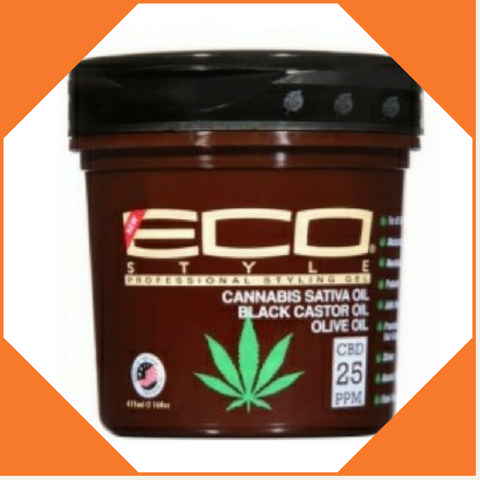 ECO STYLE GEL WITH CANNABIS SATIVA, BLACK CASTOR AND OLIVE OIL