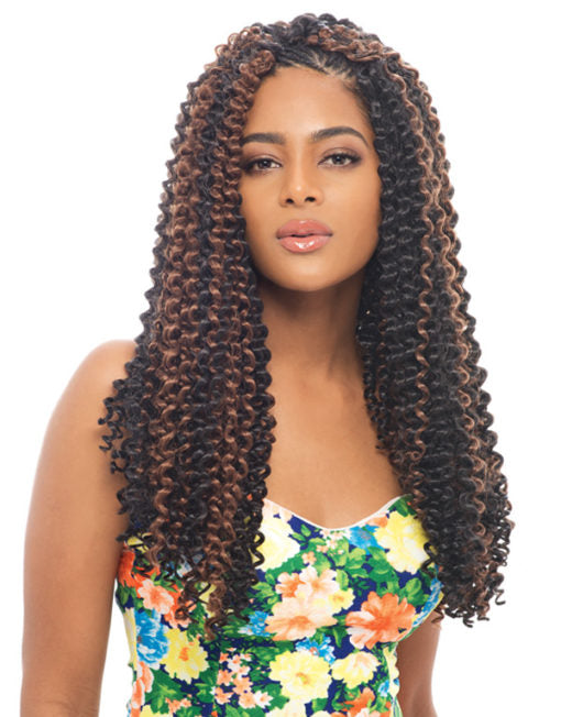 Freetress Synthetic Hair Crochet Braids Water Wave 22 – Kuza