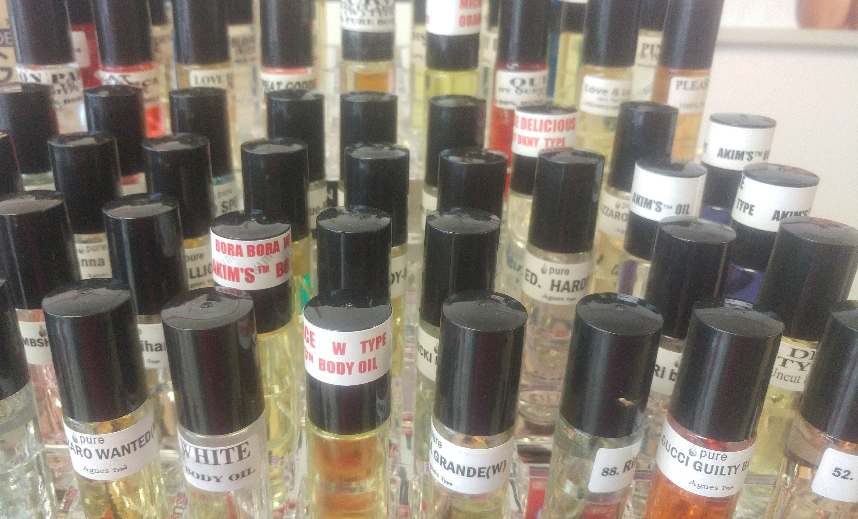 Pure Premium Fragrance Body Oil  DMP & Z Fine Fragrances & Accessories