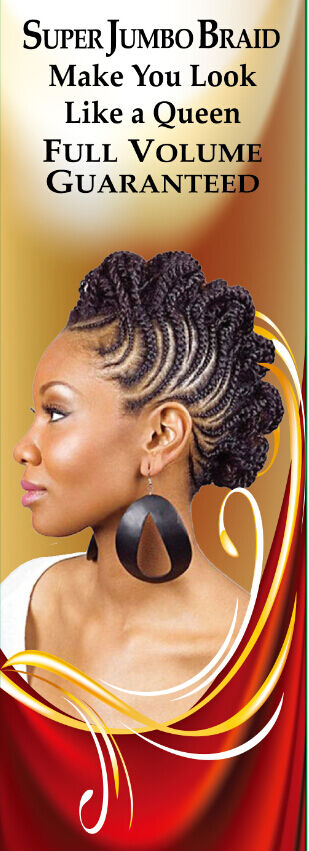 Jumbo Braid (KN) 100% Kanekalon by Janet Collection – Min's Beauty