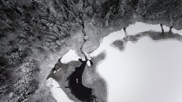 Winter SUP hiver Quebec Canada