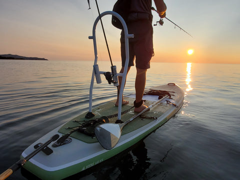 Discover all the advantages of SUP fishing with our Hooké AIR 11'6