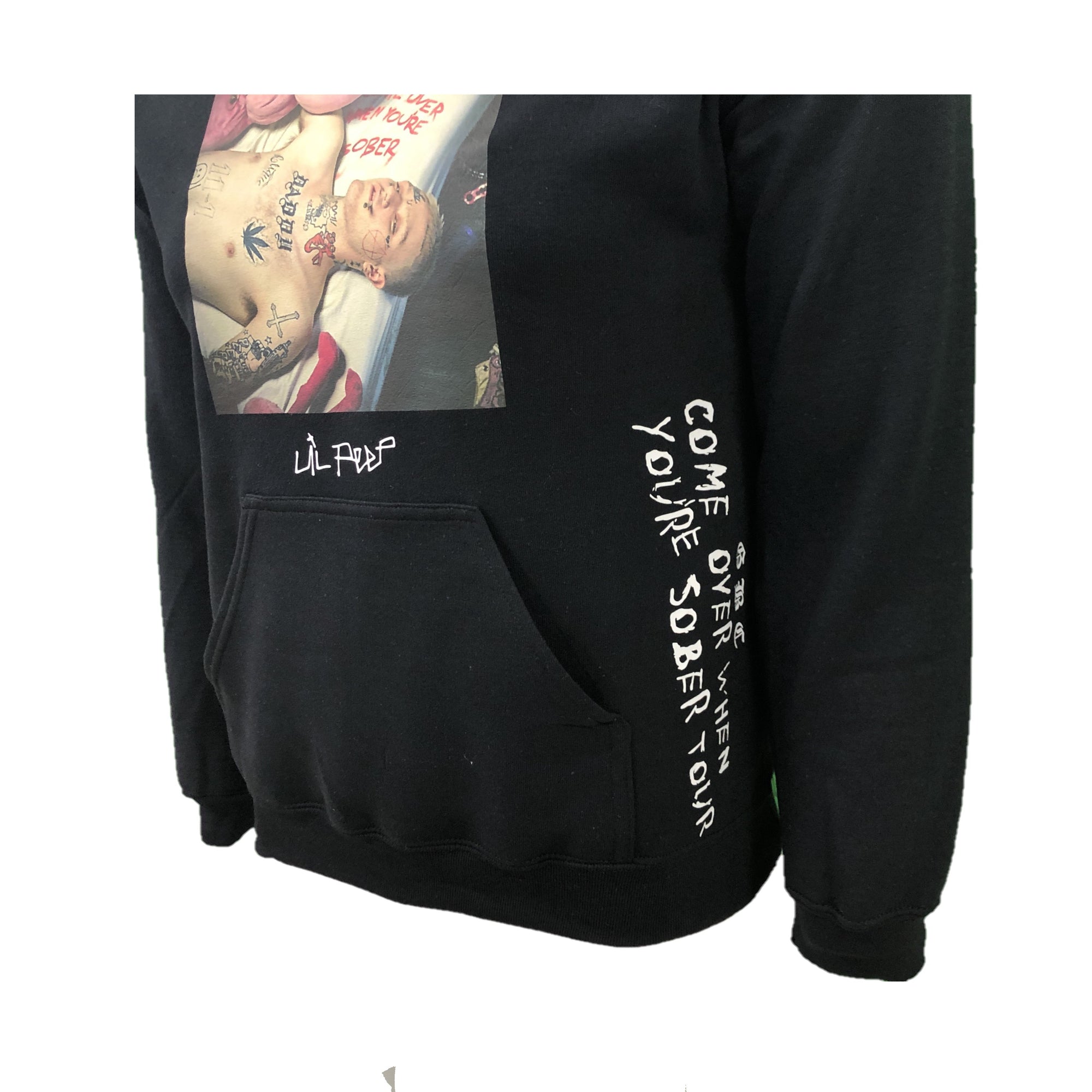 lil peep hoodie sober