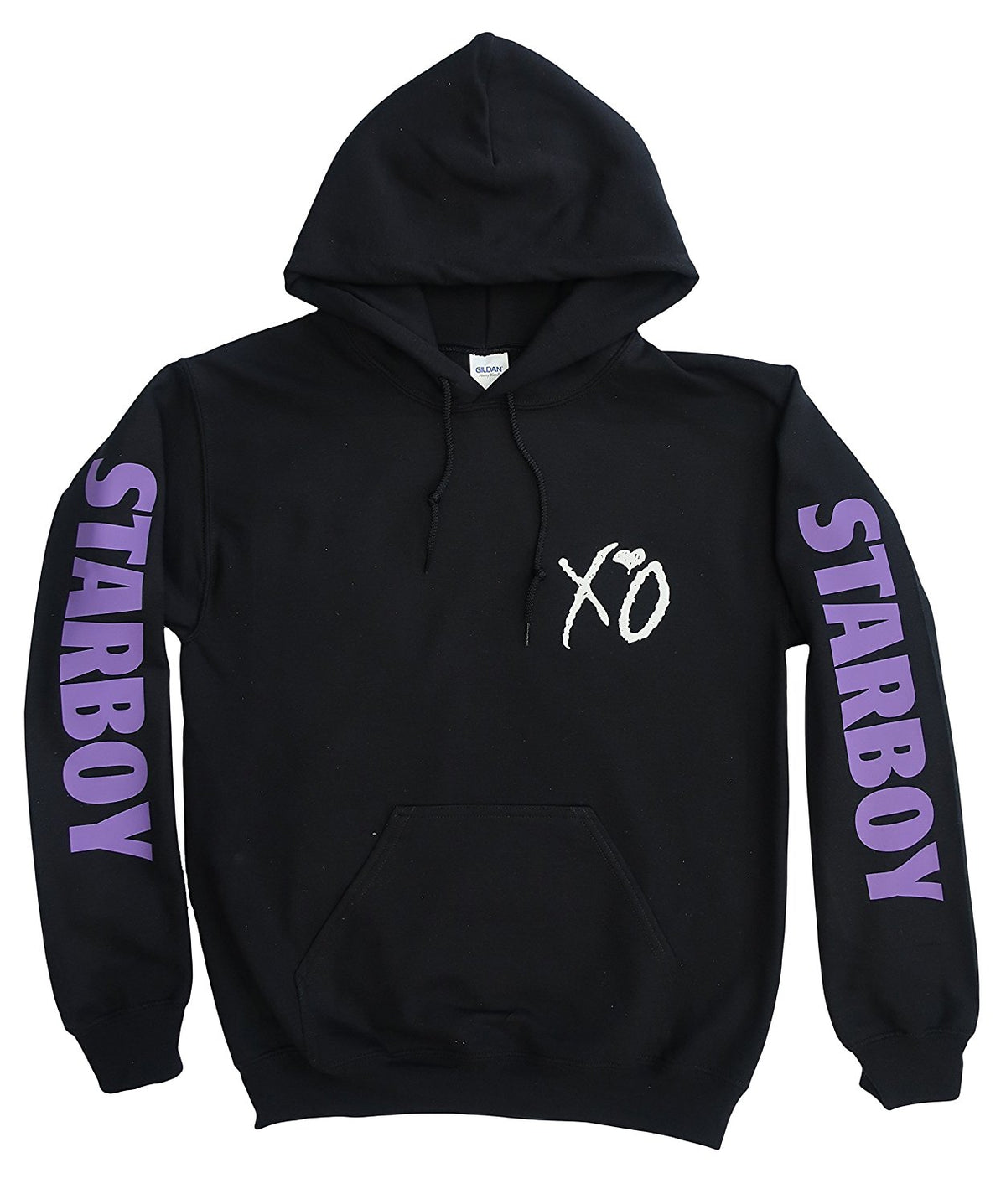 The Weeknd Starboy XO Hoodie, Concert Merch, Tour Clothing, (Purple Pr ...