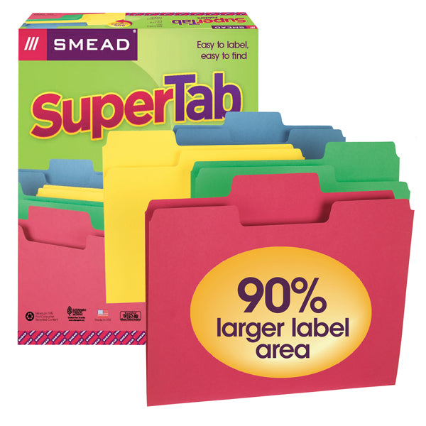 smead supertab poly folders