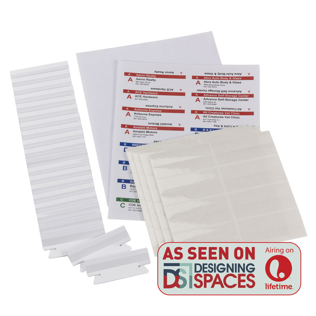 Viewables® Premium 23D Hanging Folder Tabs & Labels - 23 Pack (23) Pertaining To Hanging File Folder Label Template