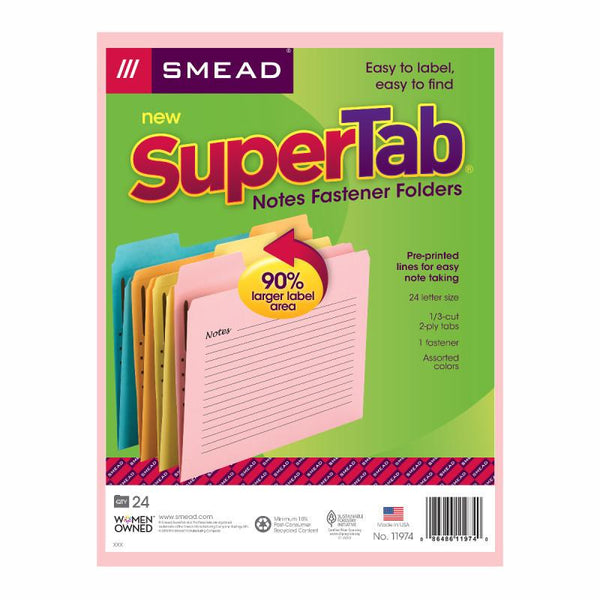 smead supertab folders