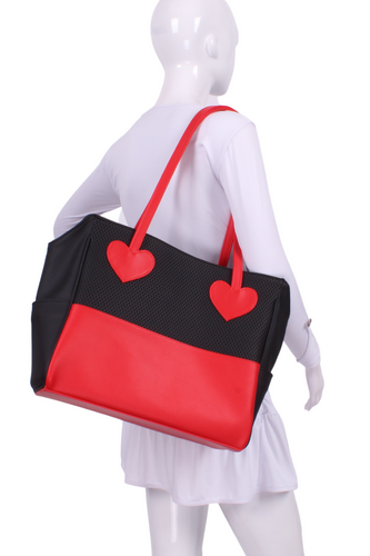 Red Heart I Love My Tote Bag