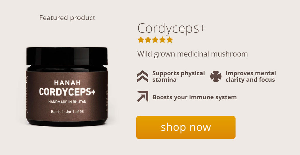 HANAH Cordyceps+ shop page