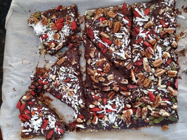 Meghna HANAH Ashwagandha Hemp Cacao Crispy bars