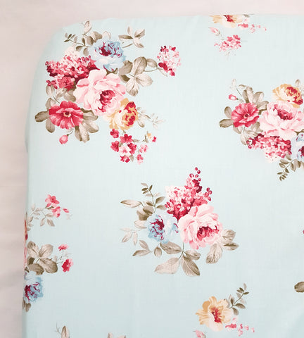 floral cot sheets