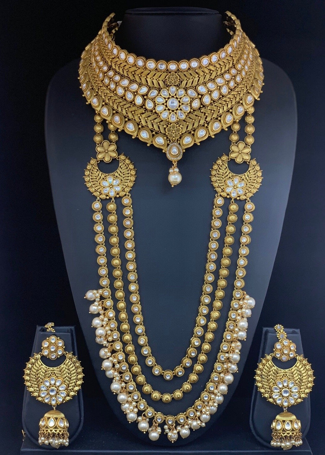 Sharmin Kundan Bridal Set – Nazranaa