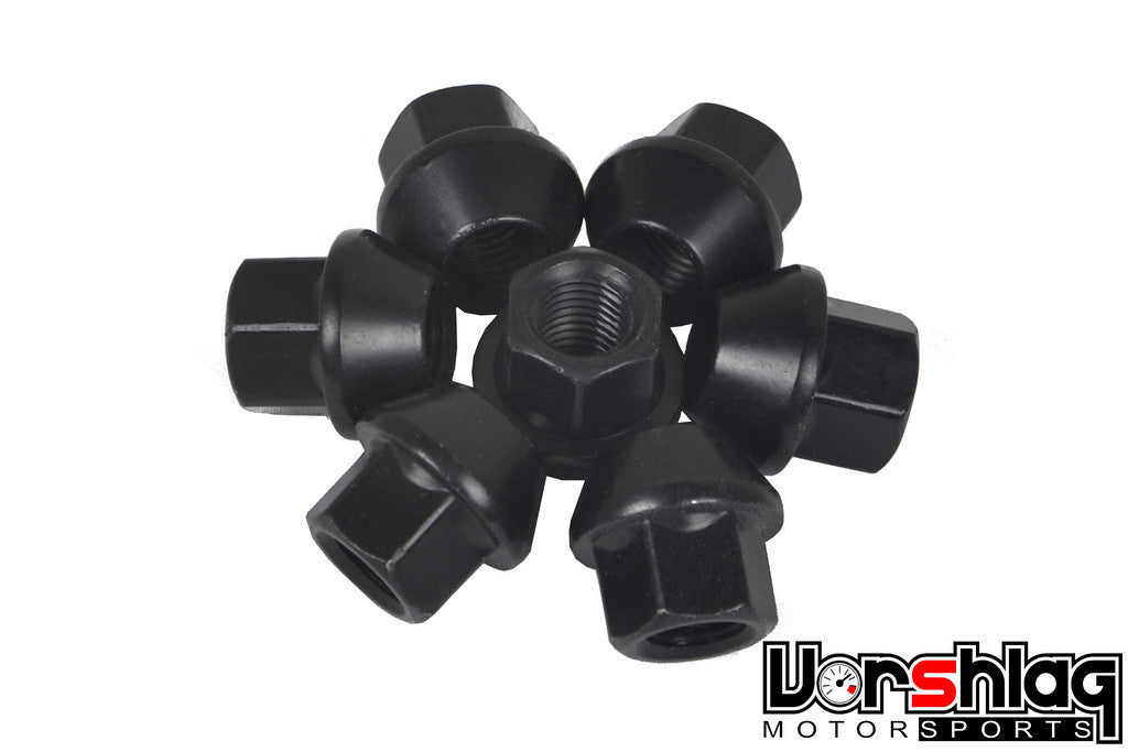 Vorshlag 17mm Hex M12 1 5 Black Bmw Gm Lotus Mazda Steel Lug Nut