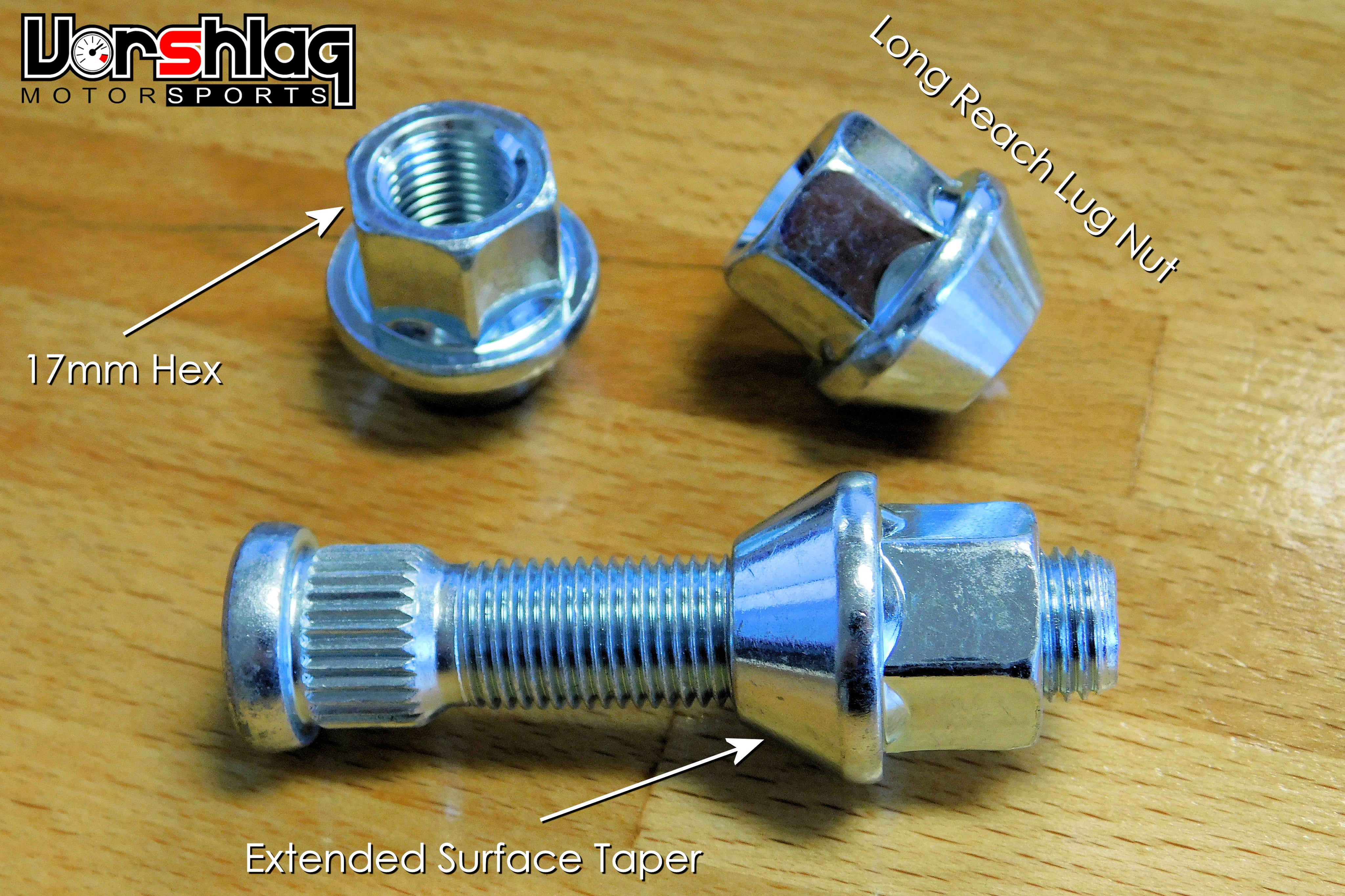 Vorshlag 65mm Long Wheel Stud M12 1 25 For Subaru