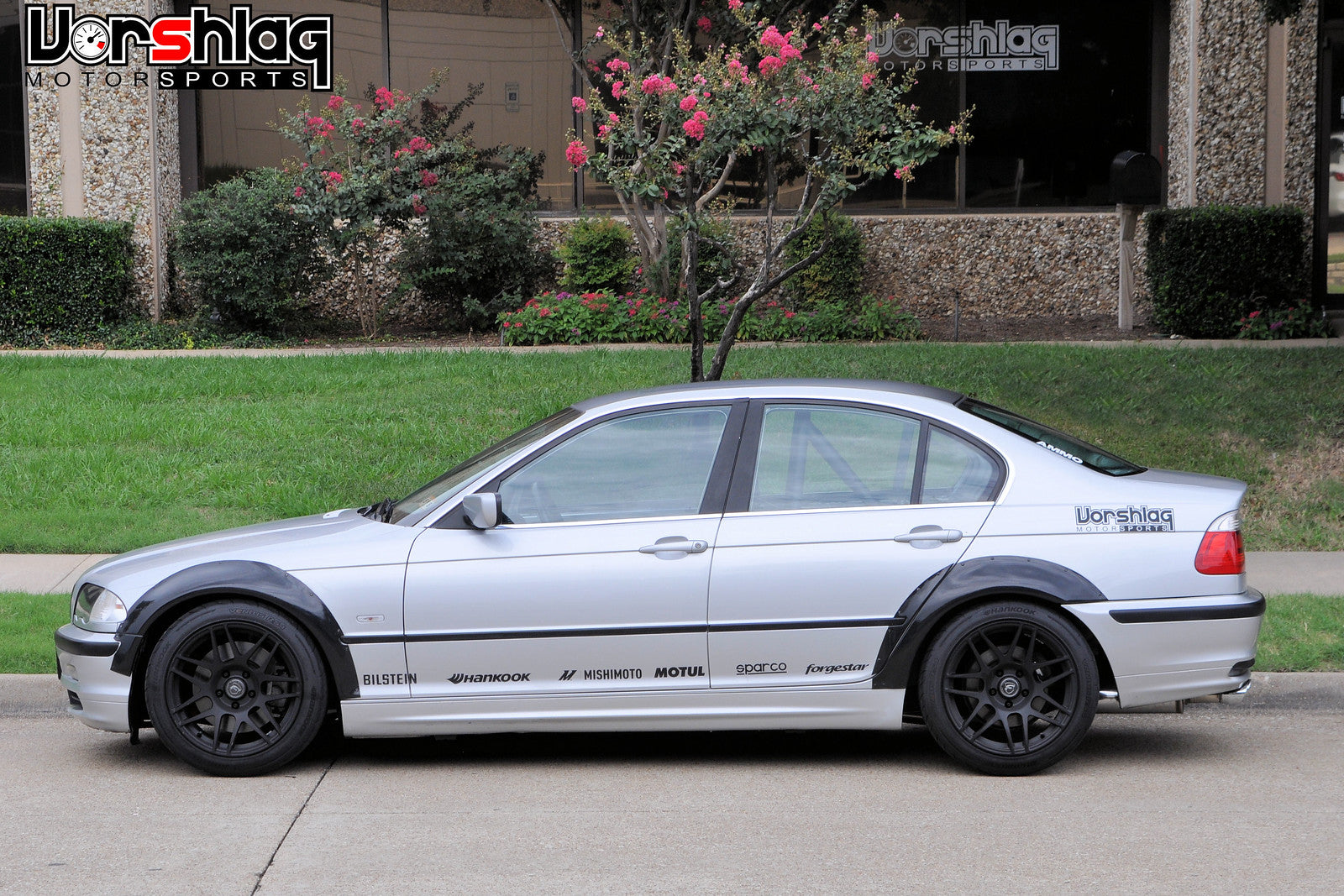 bmw e46 sedan overfenders