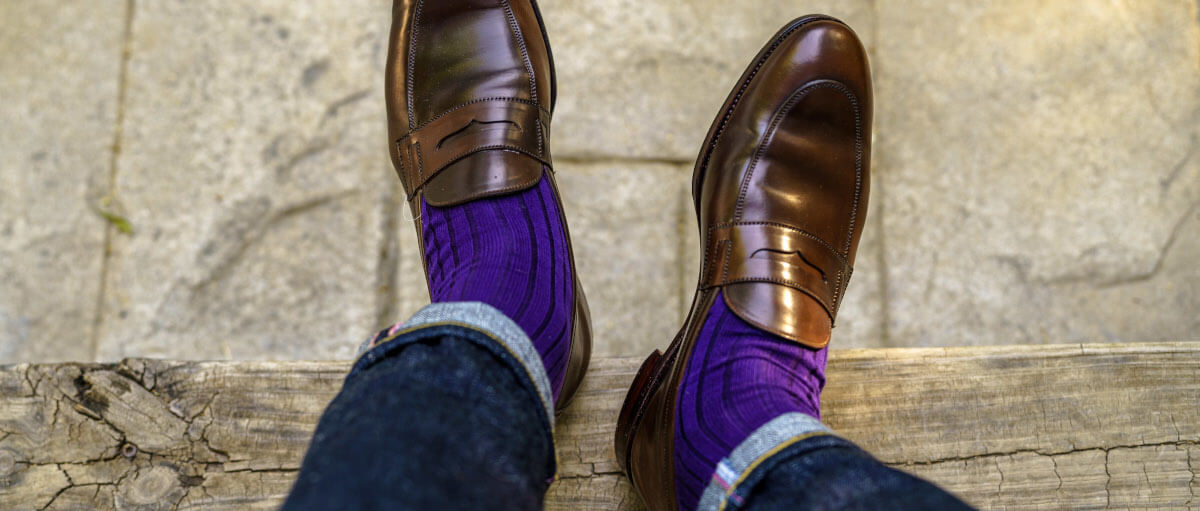 Mekanisk botanist Rend Do you wear socks with loafers? (An expert answers...) - Boardroom Socks