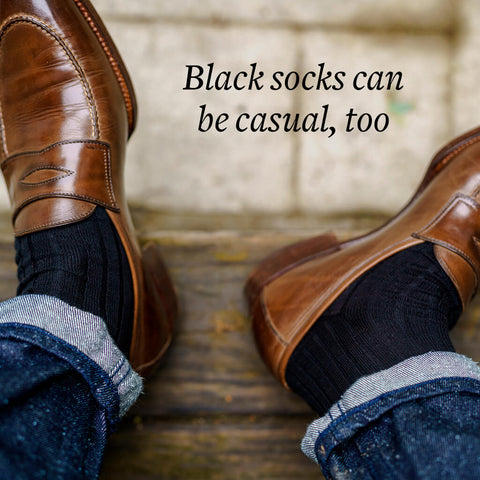 What Color Should Your Dress Socks Be? - Jim's Formal Wear Blog