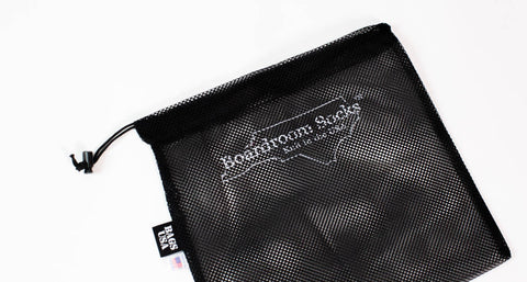 sock laundry bag from Boardroom Socks