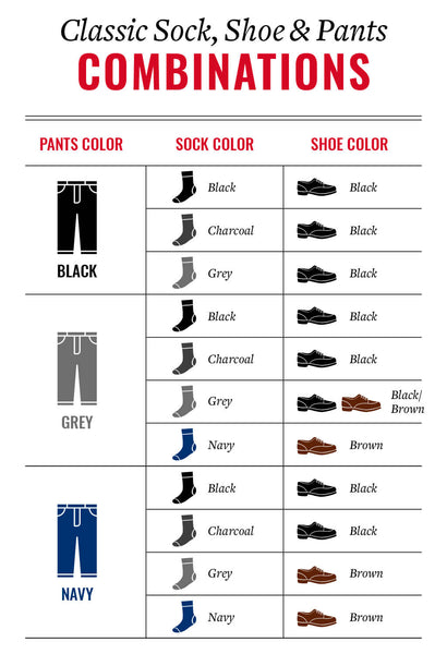 Matching Your Dress Socks, Shoes and Pants - Boardroom Socks