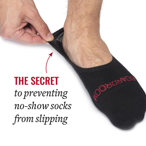 No-Slip No-Show Socks? Yes, They Really Do Exist. - Boardroom Socks