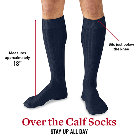 Over the Calf Socks that Stay Up... and why yours fall down - Boardroom ...