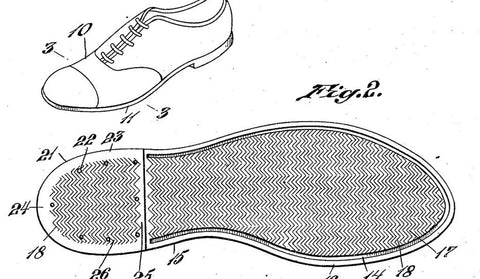 bằng sáng chế của Paul Sperry về giày thuyền