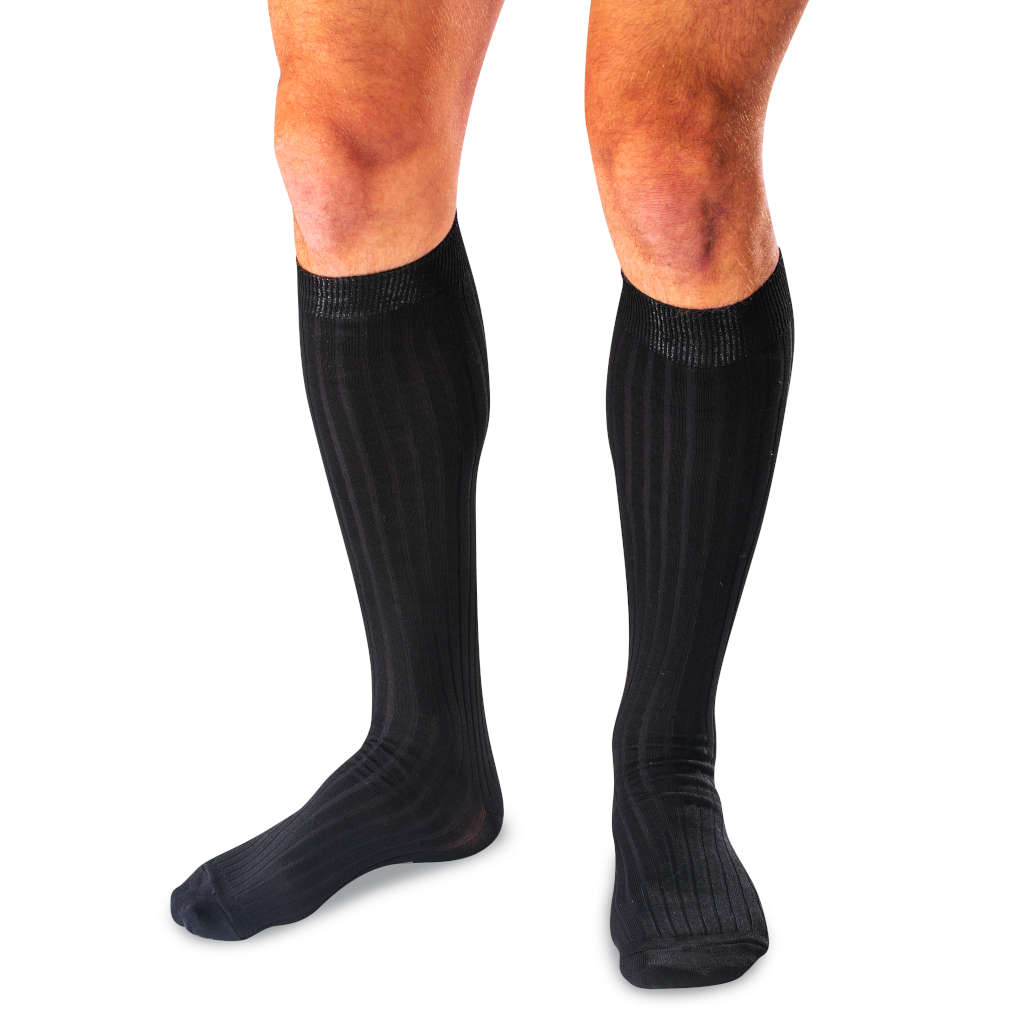 Black Dress Socks for Men | Made in USA by Boardroom Socks