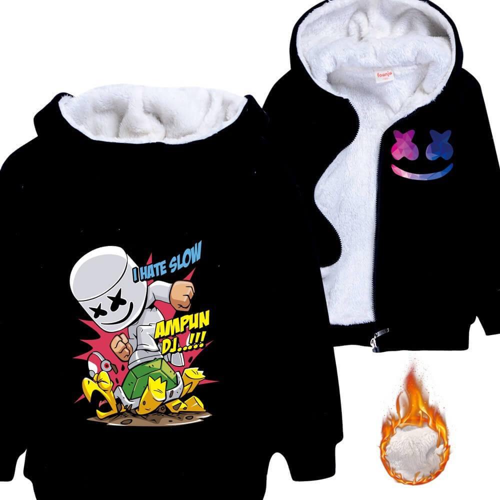 girls fleece lined hoodie