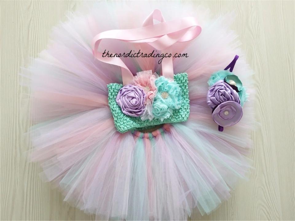 mermaid tutu birthday outfit