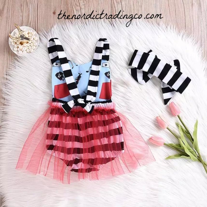 alice in wonderland first birthday outfit