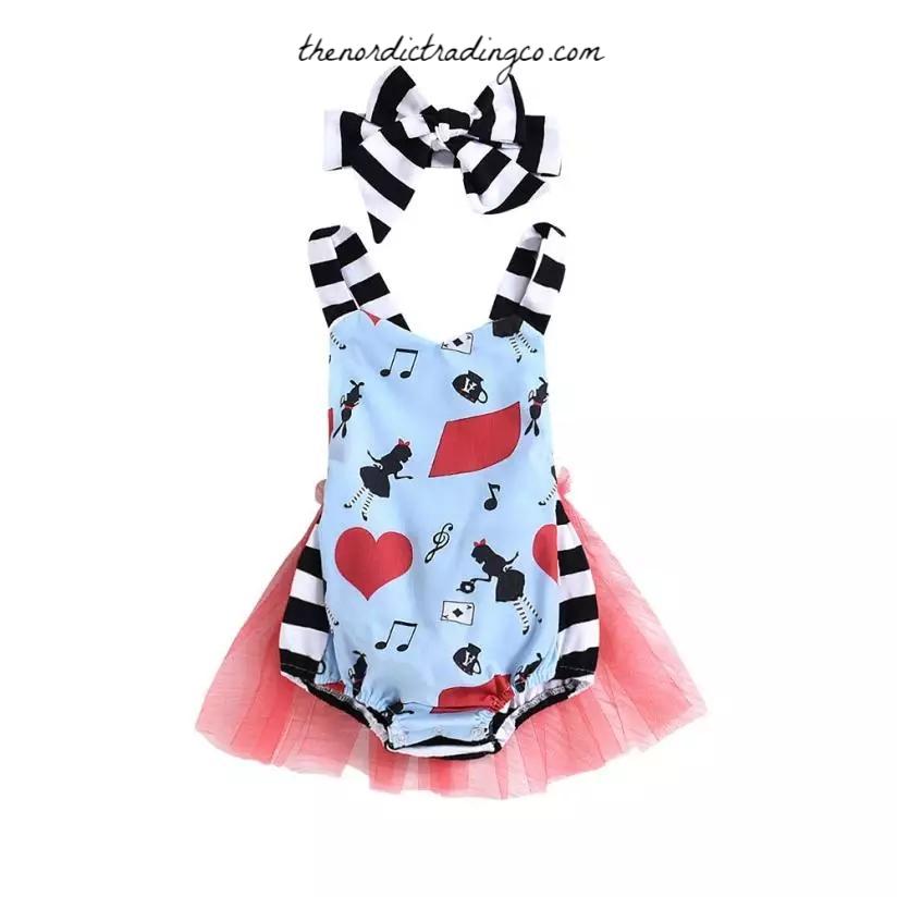 alice in wonderland baby outfit