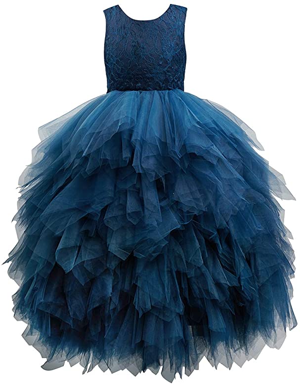 flower girl dresses midnight blue