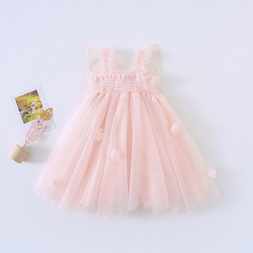 blush pink baby dress