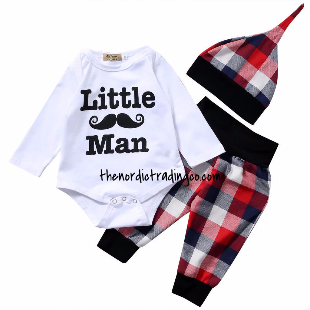 daddy's little man baby clothes