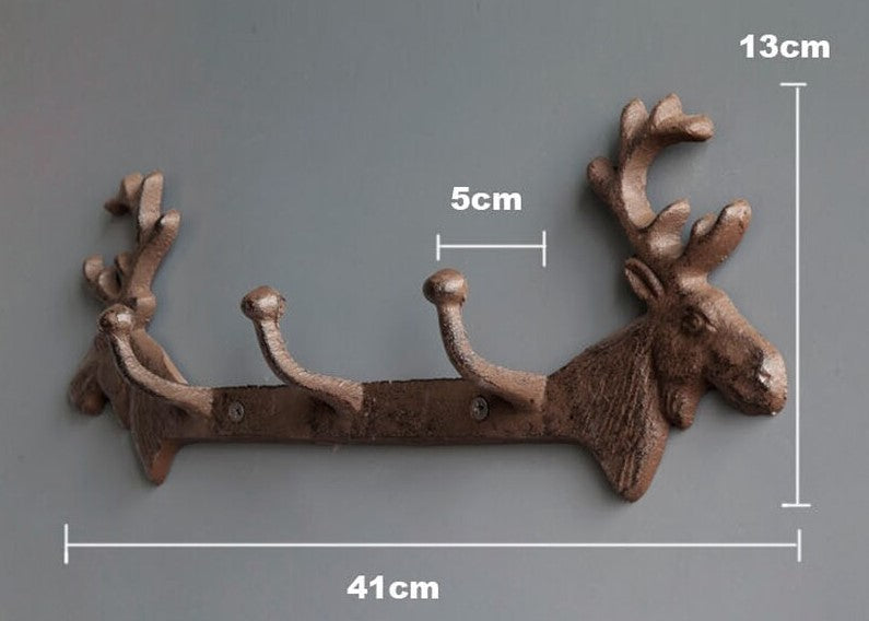 cast iron animal coat hooks